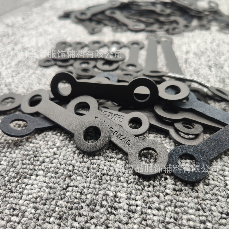 Factory Direct Sale of Pu Leather Zipper Pulls with Logo, Garment Accessories, Custom Leather Tags and Zipper Labels