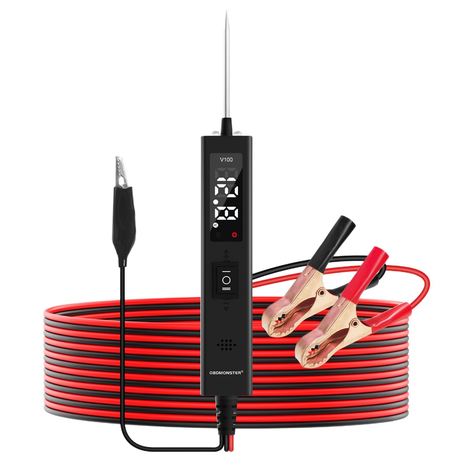 Cross-border new V100 car circuit detector line intelligent analysis diagnostic instrument battery diagnostic belt screen