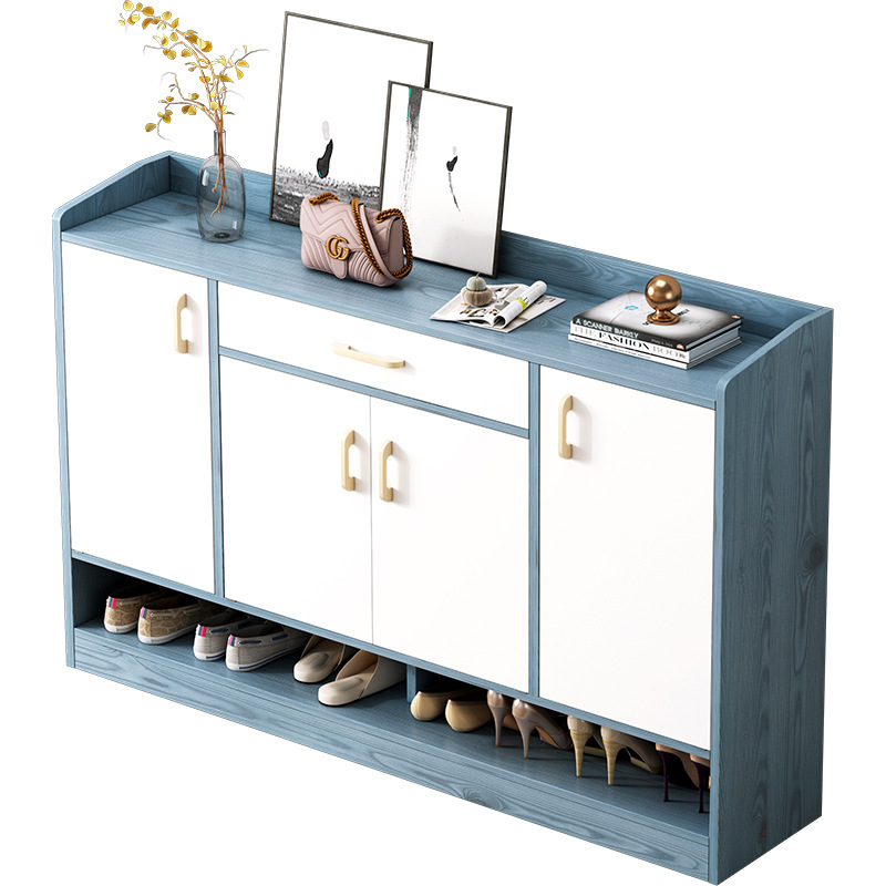 Shoe Cabinet Simple Modern Home Doorway Balcony Corridor Large Capacity Storage Locker Dust-Proof Shoe Rack