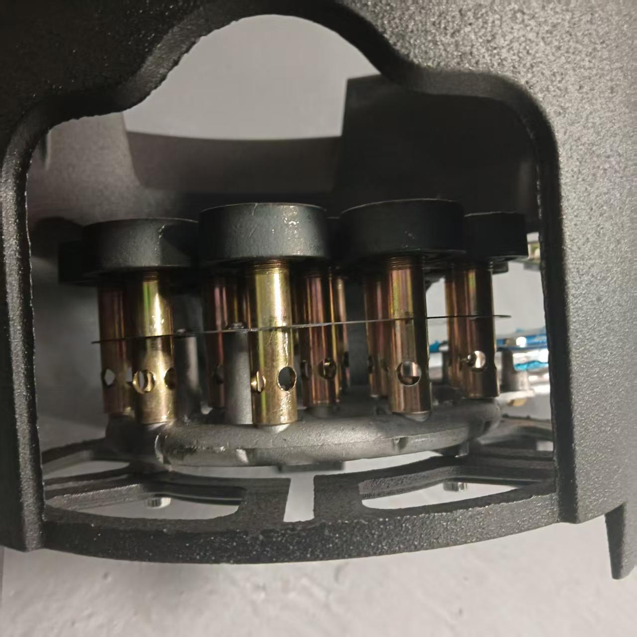 12-Head Low-Pressure High-Flame Commercial Cooking Stove, Liquefied Gas Stove for Restaurants and Stalls, Commercial Tabletop Low-Pressure High-Flame Stove