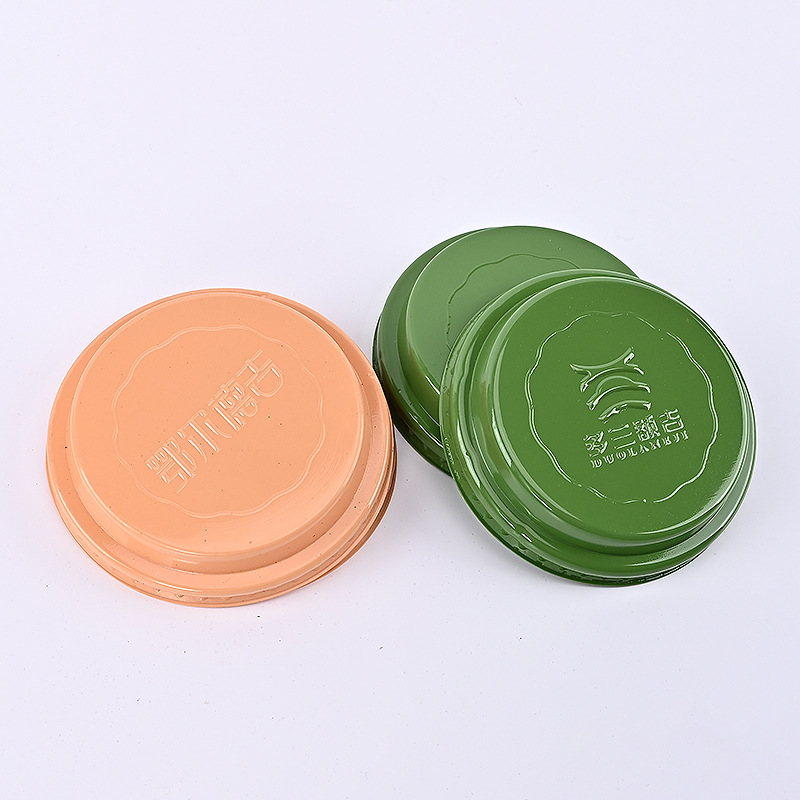 Disposable Plastic Milk Tea Beverage Cola Cup Ps Protective Lid Round Universal Takeout Hard Plastic Protection