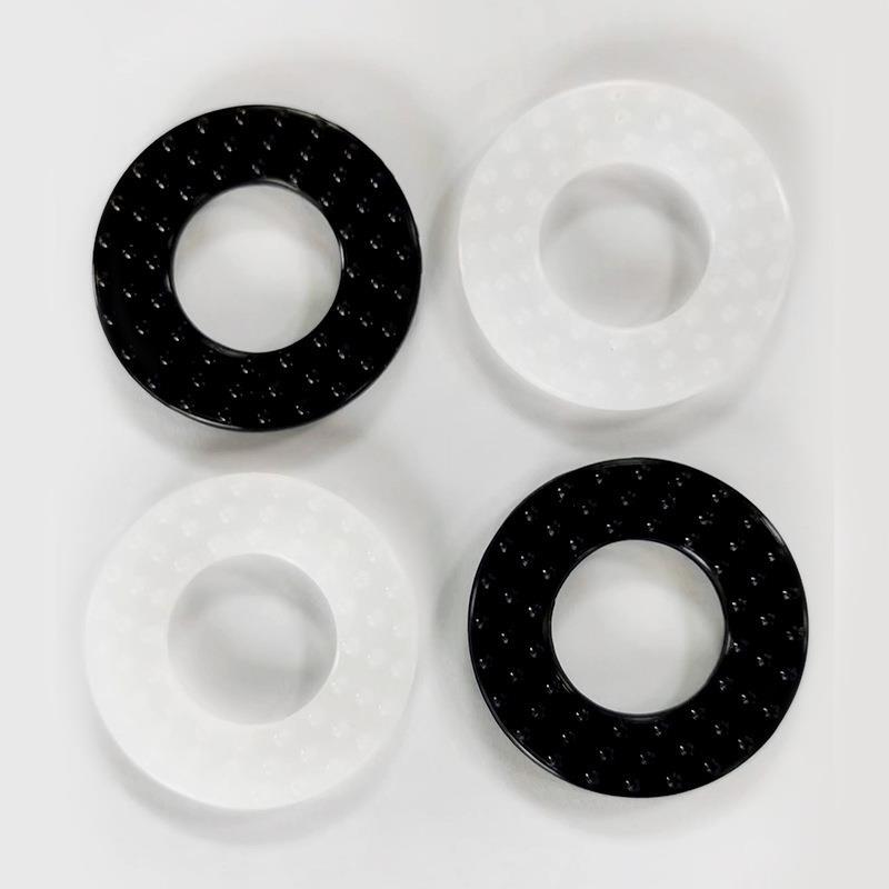 Manufacturer Supplies Black, Red, and White Silicone Pads, Silicone Particle Gaskets, Round Silicone Gaskets