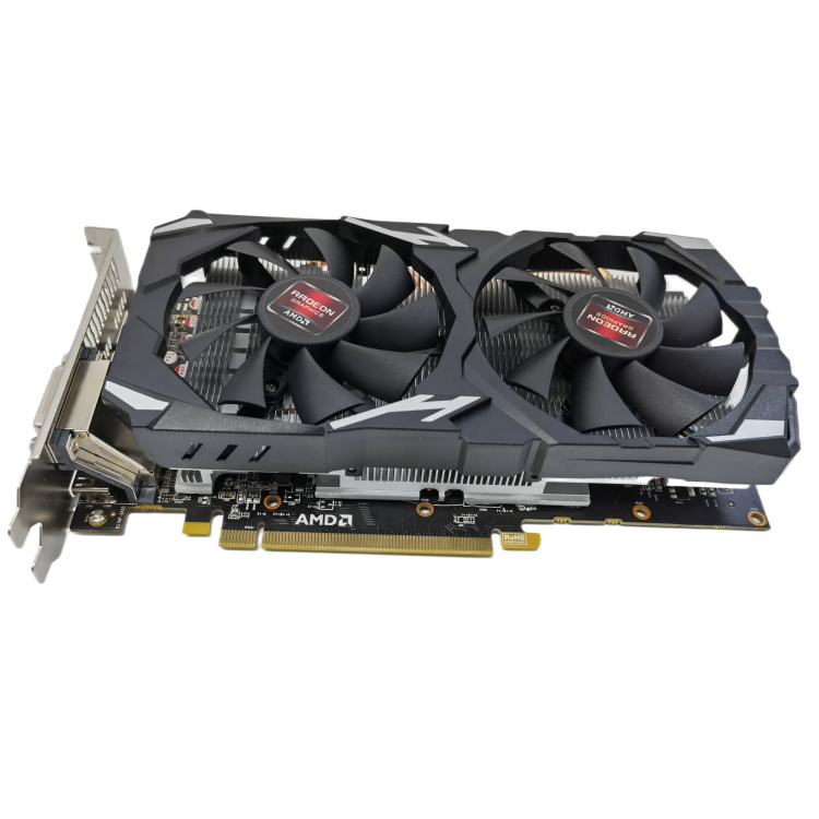 RX580 8GB 2048SP HD game graphics card desktop chicken game graphics card foreign trade cross-border e-commerce