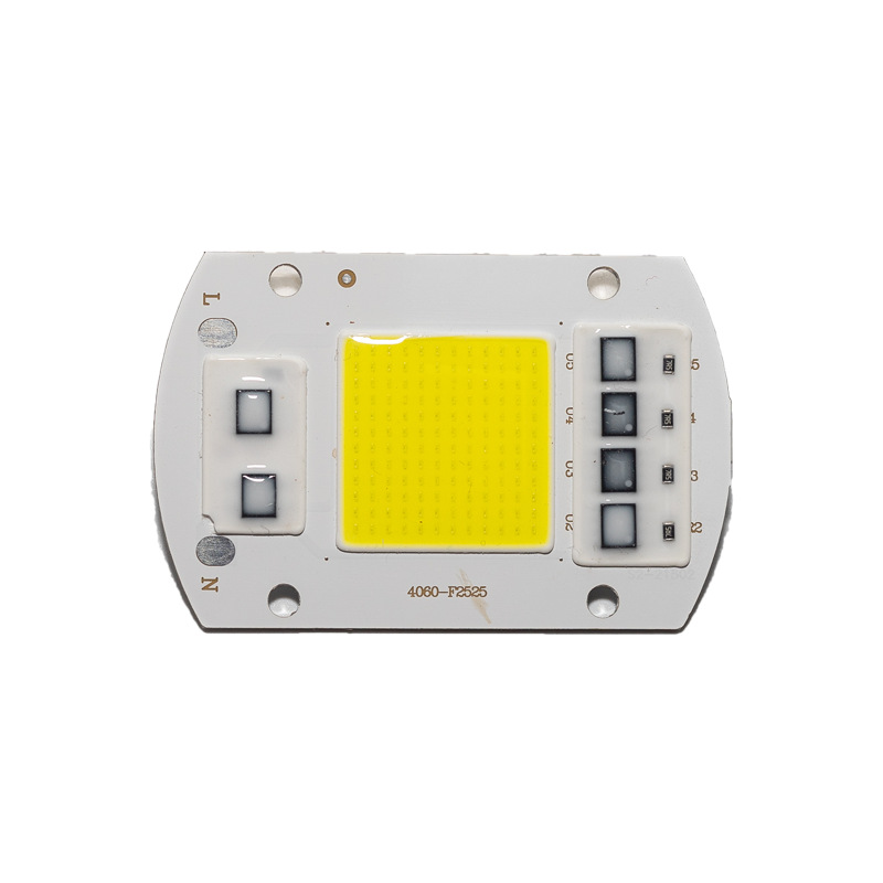 Driver-free 50W integrated led light source lamp beads 20W30W street lamp spotlight bulb lamp chip 220V lamp board