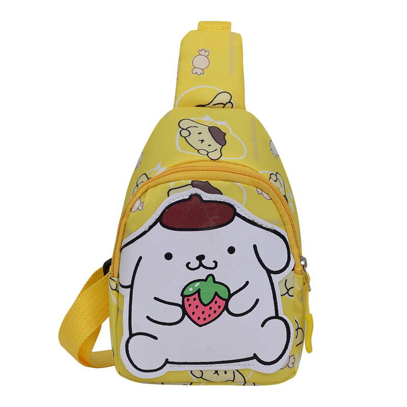 Cute Cartoon Children's Bag Kindergarten Baby Fashion Trendy Casual Small Backpack Girls Stylish Chest Bag Crossbody