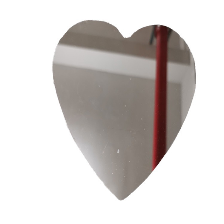 Supply cosmetic mirror lens round glass lens light mirror glass frosted special-shaped dressing mirror piece