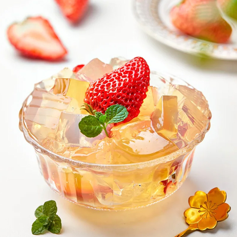 Homemade Ice Powder Jelly Ingredients, Commercial Ice Powder Complete Set of Ingredients, Stall White Jelly Jelly Raw Materials Wholesale