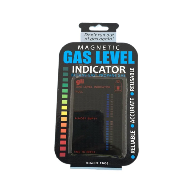 Gas lever indicator gas margin test stick gas margin test card