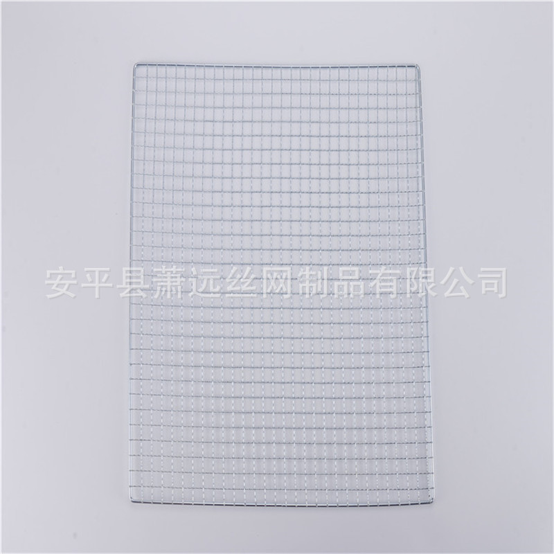 in stock wholesale home barbecue mesh grate portable galvanized outdoor camping disposable barbecue net