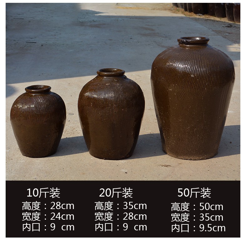 Manufacturers supply 20kg ceramic jars, 20kg jars, large quantity discount