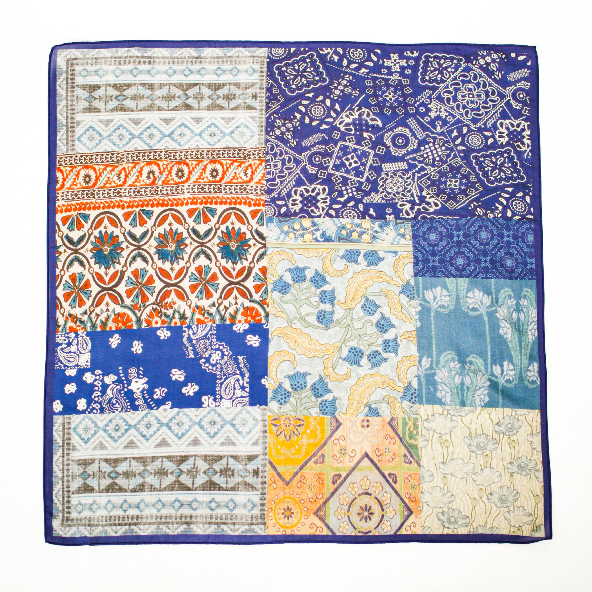 Коллекция новый винтажный оригинальный художественный тутовый шелк шелково-хлопковая пряжа универсальный квадратный шарф элегантный шарф