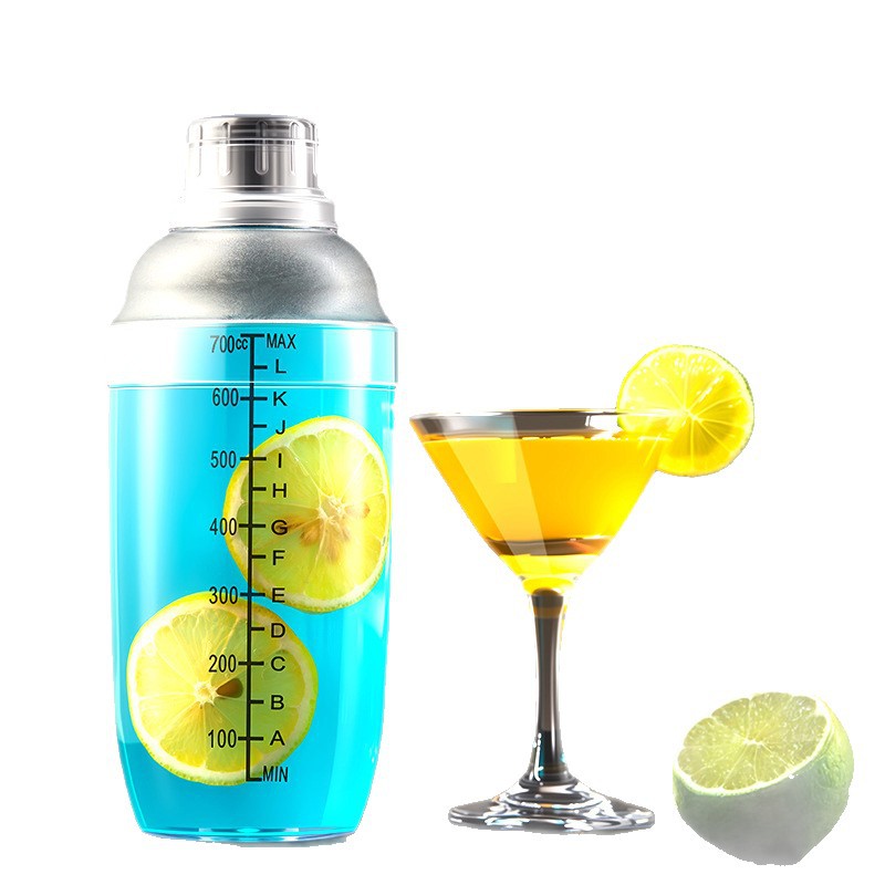 Shaker Cup with Scale 500 Hand Shaker Cup 700 Milk Tea Shop Supplies Special Tool Set Shaker Pot 1000ml