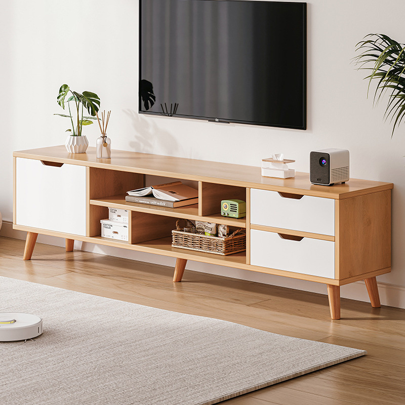 Tv Cabinet Simple Modern High Style Living Room Home Bedroom Tv Table Storage Cabinet Floor-Standing Small Apartment Tv Cabinet