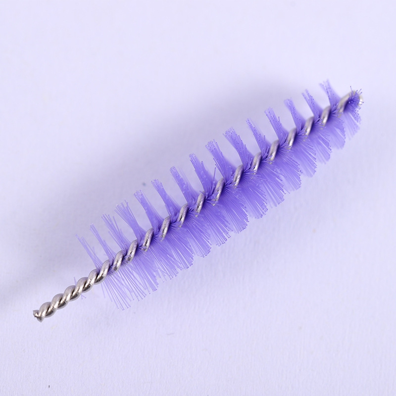 Factory disposable color eyelash brush short rod solid mini eyelash comb Rod eyelash brush Beauty Makeup Eyebrow brush