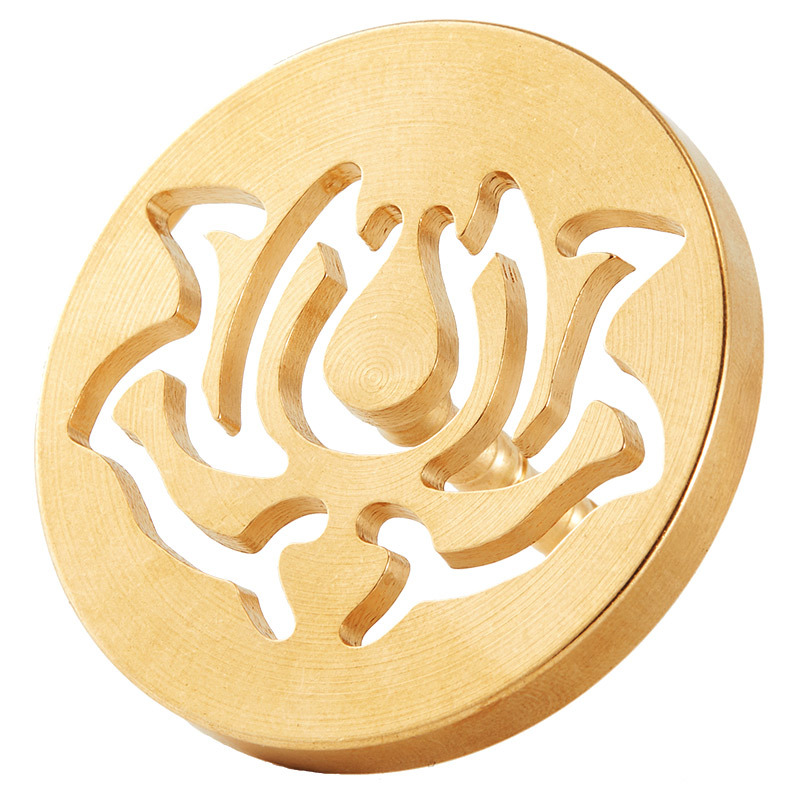 Seal Touch Incense Brass Tool Incense Seal Mold Incense Seal Incense Ash Incense Shovel Incense Seal Ash Pressed Ash Incense Rubbing Wholesale