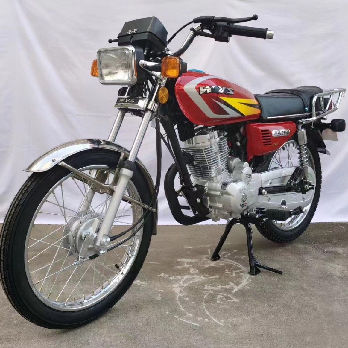 New Guosan Exports Africa Motorcycle Cg 125Cc150Cc Fuel Straddle Two-Wheeled Wangye Motorcycle