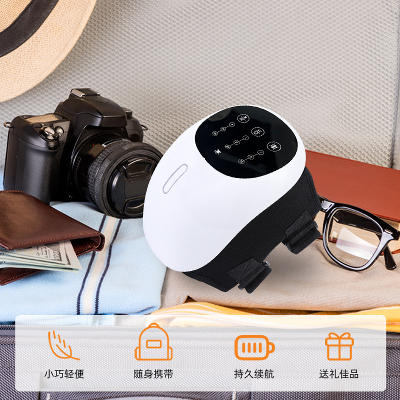 Cross-Border Electric Knee Massager Household Air Wave Old Cold Leg Knee Red Light Vibration Air Pressure Knee Pad Physiotherapy Instrument