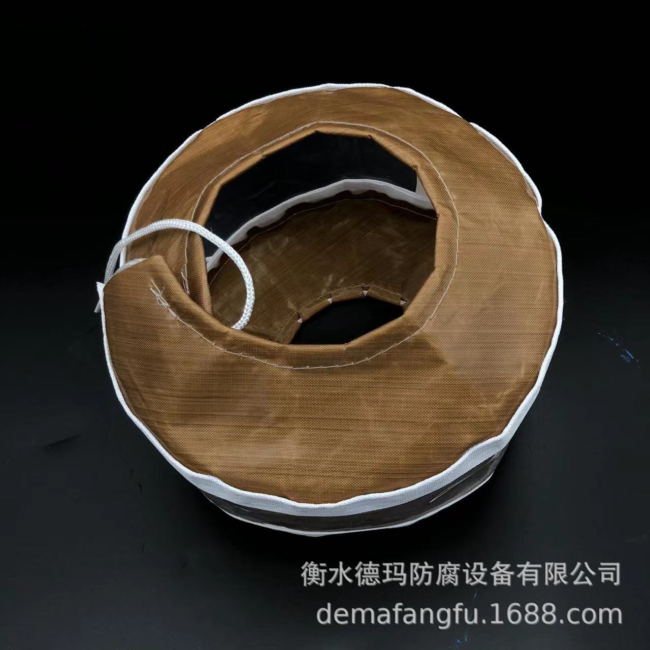 Dema Teflon transparent flange protective sleeve anti-leakage corrosion PTFE high temperature resistant acid and alkali