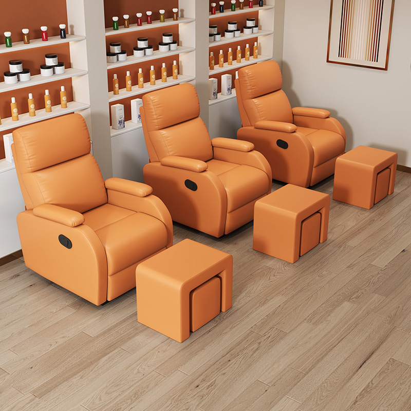Chair Nail Art Sofa Foot Beauty Feet Beauty Eyelash Electric Single Person Multifunctional Foot Bath Foot Treatment Reclinable Cross-border Chair
