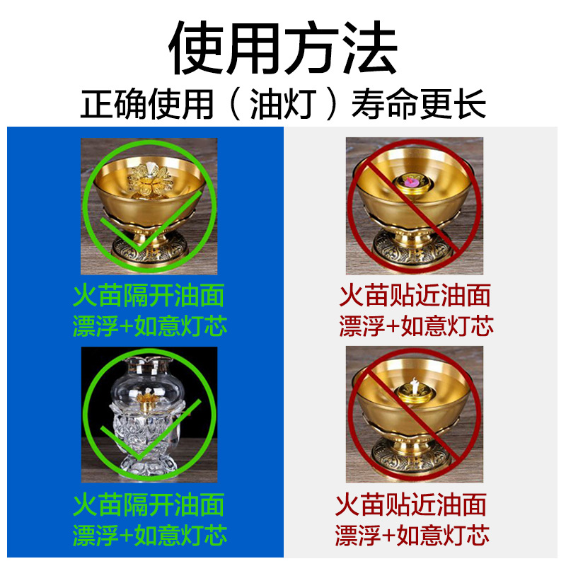 Taiwan 2L Futian Butter Buddha Lamp Oil Factory No Black Smoke No Odor Pure Plant Butter Lamp Butter Wholesale