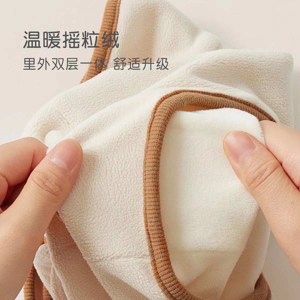 Infant Baby Hat Autumn and Winter Baby Hat Cute Warm Hooded Scarf Integrated Boys and Girls Hat Autumn and Winter