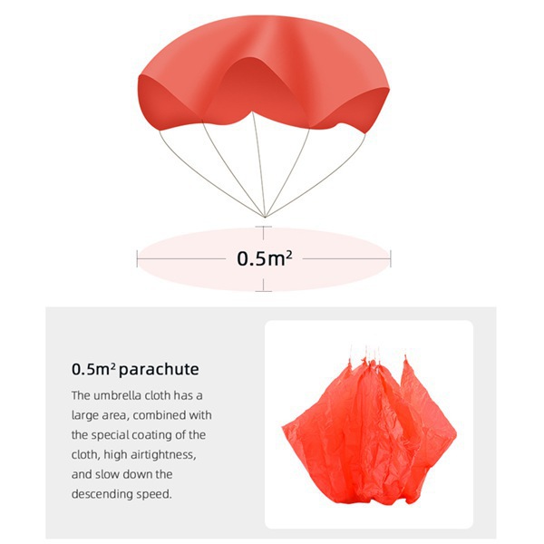 Adapted to MAVIC UAV Aerial Photography AIR2 3 Flight RTK Series Industry Advanced Safety Parachute