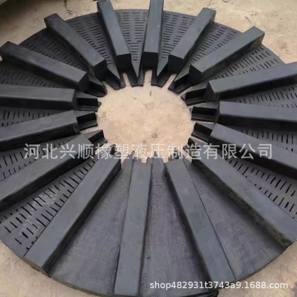 Processing and Polishing Machine Rubber Lining Plate Ball Mill Anti-Collision Pressure Strip Screen Plate Coal Mill Shock Absorption Anti-Vibration Wear-Resistant Anti-Shock