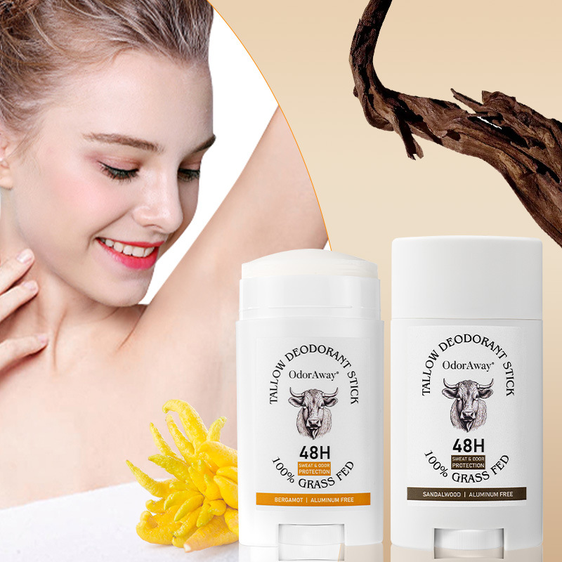 Melao Cross-Border Beef Fat Antiperspirant Deodorant Stick, Butter Deodorant Stick for Underarms, Odor Suppression, Amazon Bestseller