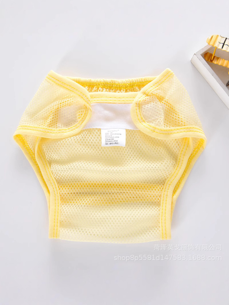 Newborn Baby Diaper Pants Summer Thin Breathable Baby Diaper Pocket Washable Meson Diaper Fixing Belt