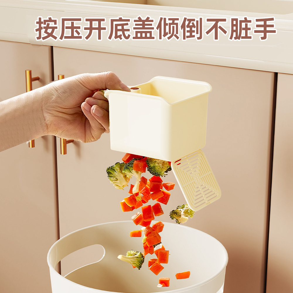 Hanging Sink Drain Basket Kitchen Food Residue Separation Filter Basket Cleaning Water Filter Basket Hanging Drain Basket