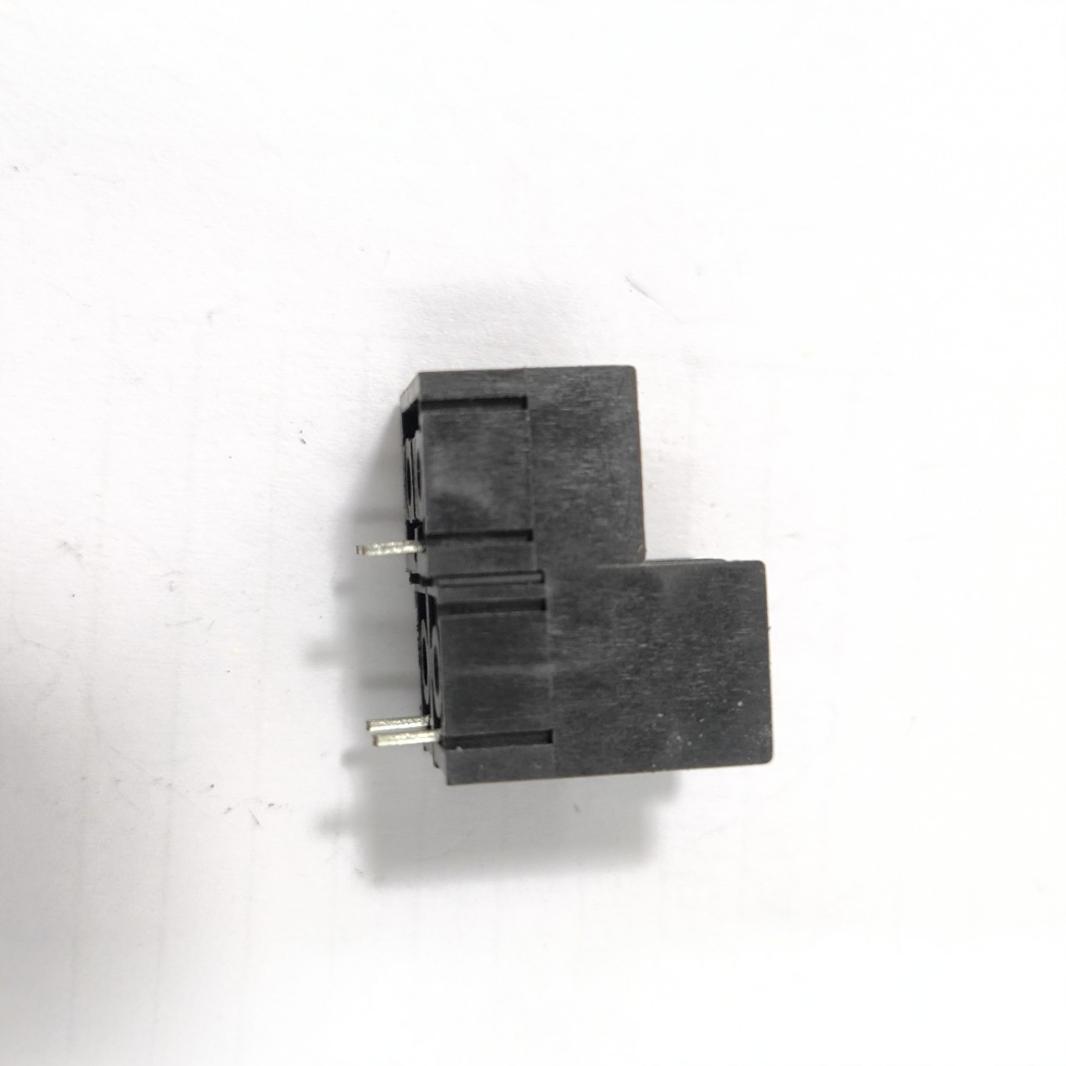 Manufacturers in stock supply double layer KF7.62HL fence black terminal PCB terminal connector