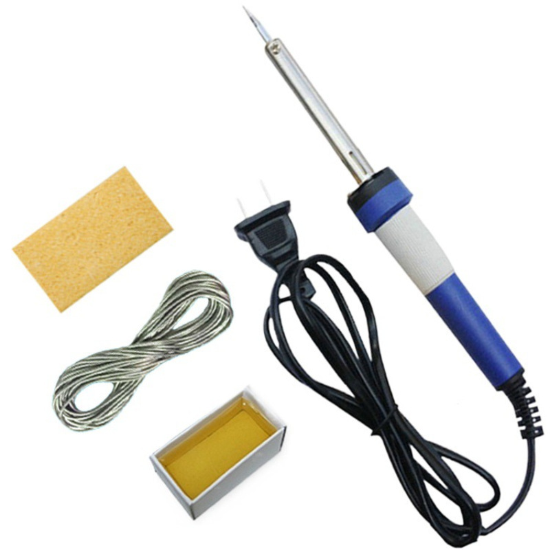 Electric Soldering Iron Set Household Constant Temperature Soldering Pen Student School External Heating Electric Soldering Iron Welding Mingzhimiao