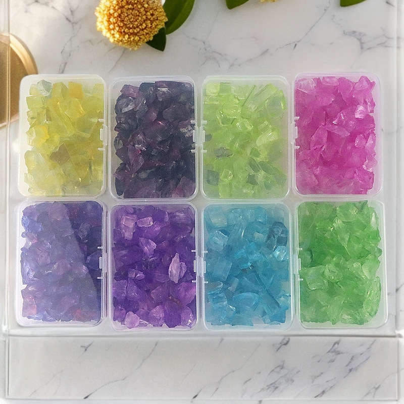 Набор из неравномерного стеклянного материала, полупрозрачный чехол для телефона