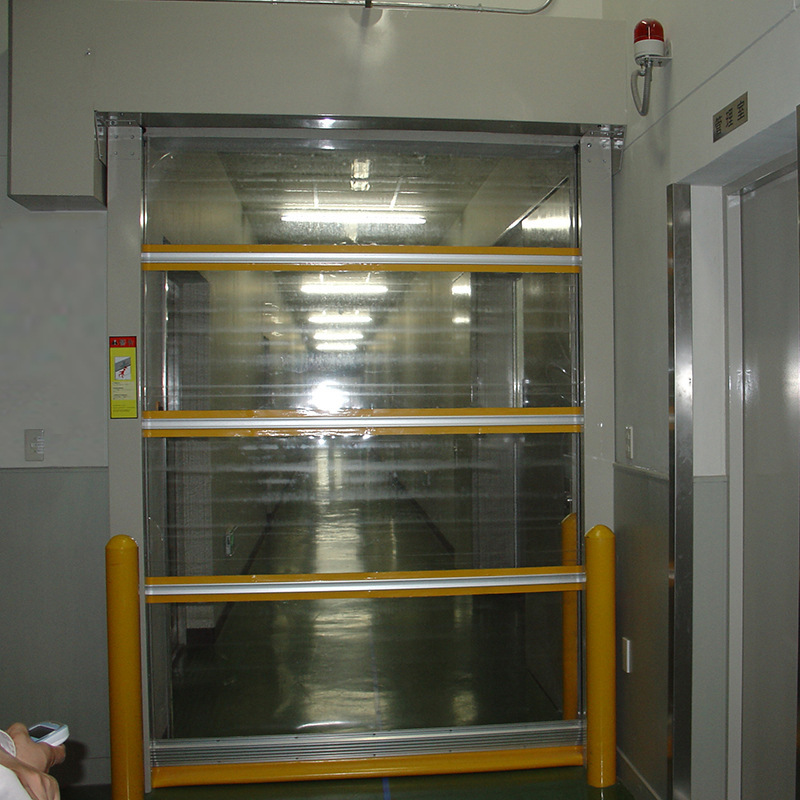 Factory supply PVC fast rolling door fast door rolling door welding robot partition arc-proof rolling door