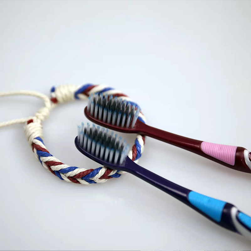 Soft Bristles Toothbrush Adult Toothbrush Bamboo Charcoal Toothbrush Individually Packaged Factory Wholesale