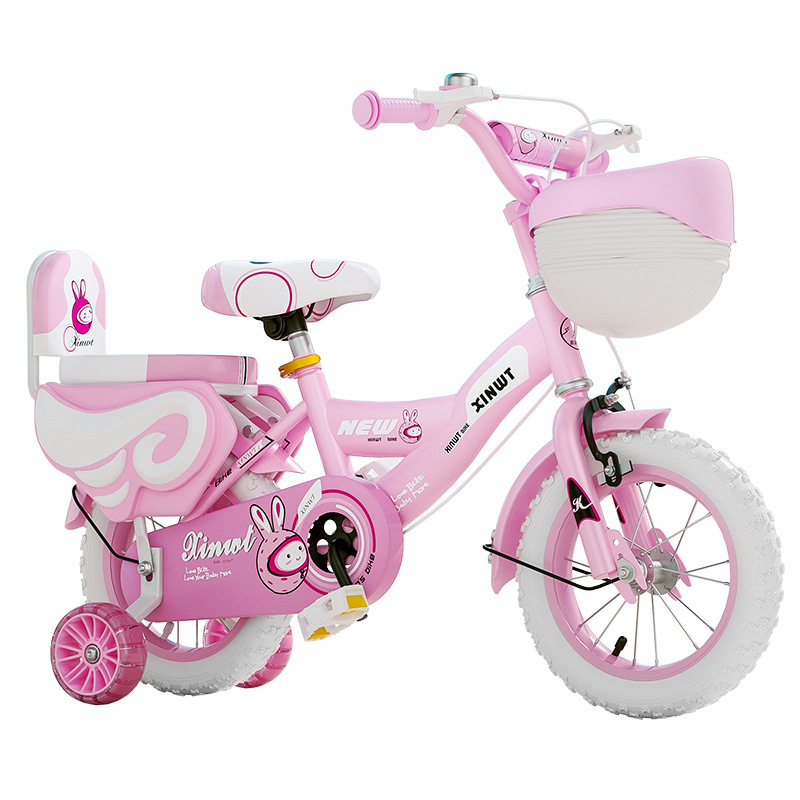 Children's Bicycle Girls 3-6 Years Old 12-20inch Kidsren Boys and Girls Baby Stroller Kidsren's Pedal Princess Bicycle