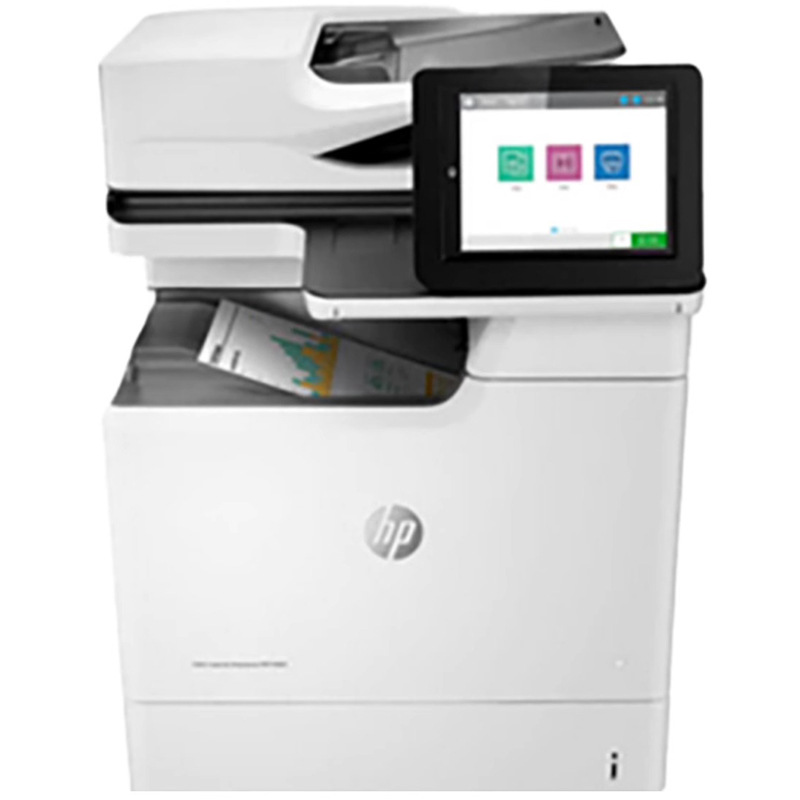 HP HP M681DH printer A4 color high-speed digital all-in-one double-sided printing copy scanning