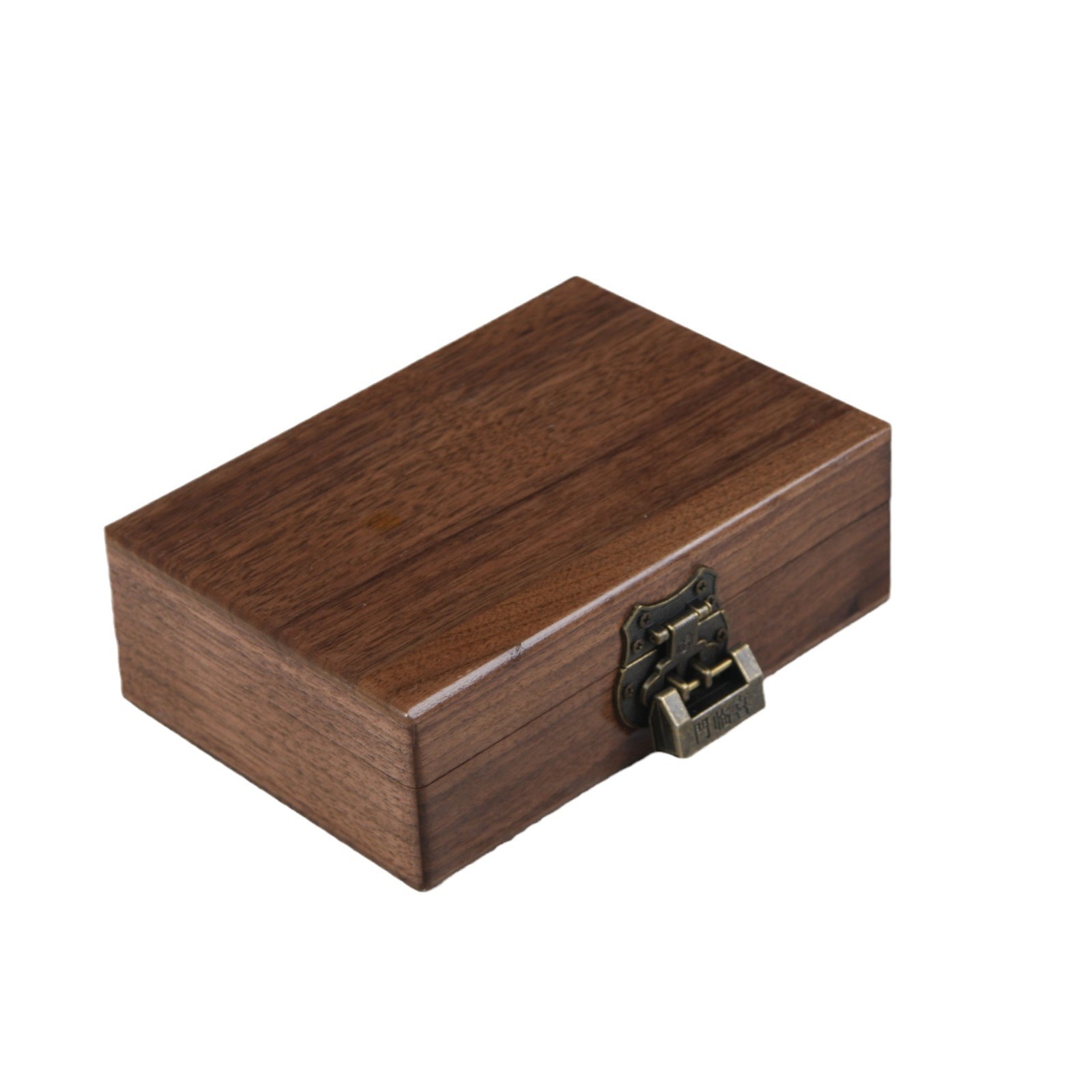 Customized Black Walnut Jewelry Box Bracelet Jewelry Jade Storage Box High-End Creative Jewelry Box Engraved Logo