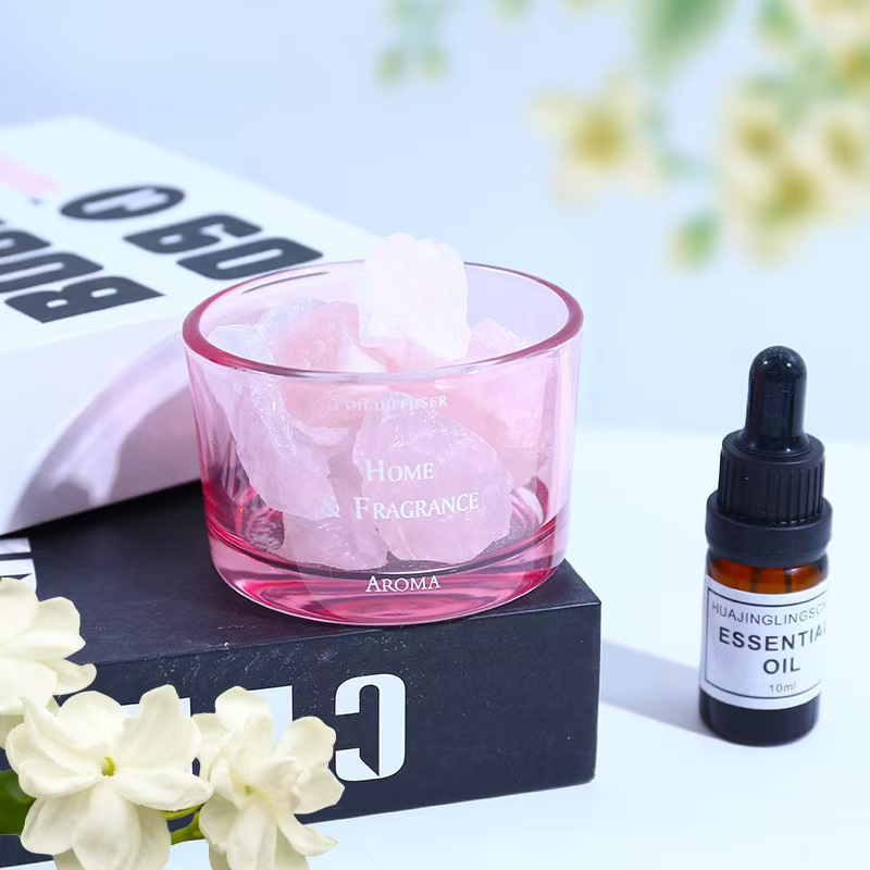Diffusing Stone Crystal Aromatherapy Bedroom Long-Lasting Home Room Decoration Gift Niche High-End Essential Oil Fireless Fragrance