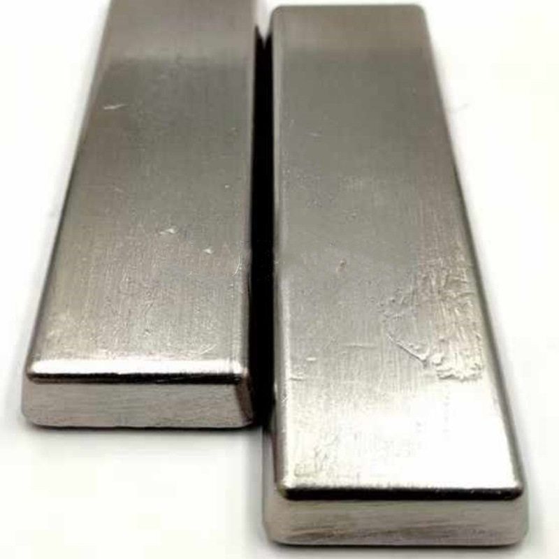 High Purity Bismuth Rod Bi99.95%Ø8*50Mm Elemental Bismuth Round Rod Ø8*100Mm Bismuth Particles Pure Bismuth Ingot