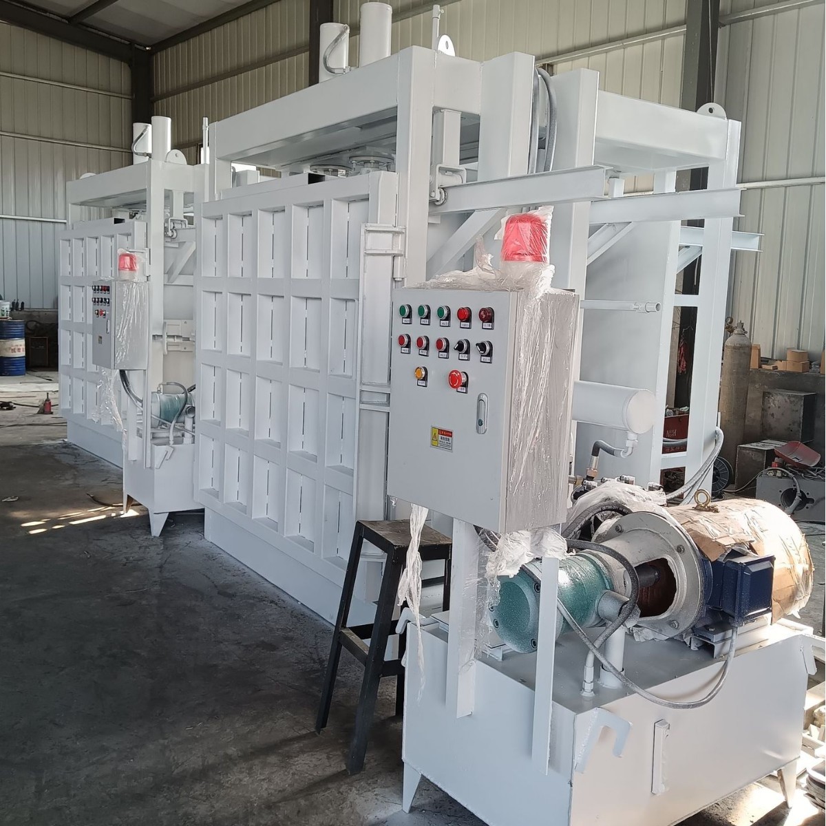 Chemical material shaper palletizing pallet material shaper zinc oxide whole pallet material shaper