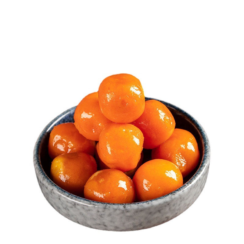 Salted Egg Yolk with Red Center and Oily Texture, Salted Duck Egg Yolk for Mooncake Filling, Egg Yolk Pastry Baking Filling, Wholesale Baking Pastry Filling