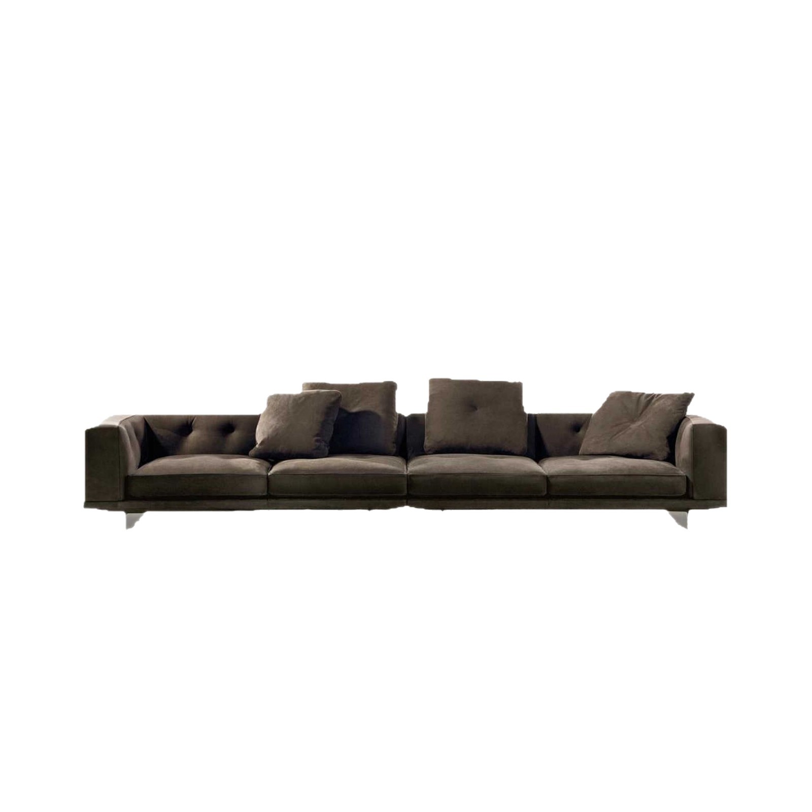 Dylan Dilan Sofa Classy Leather Sofa Italian Normcore Large Living Room Straight Row Special-Shaped Corner Sofa