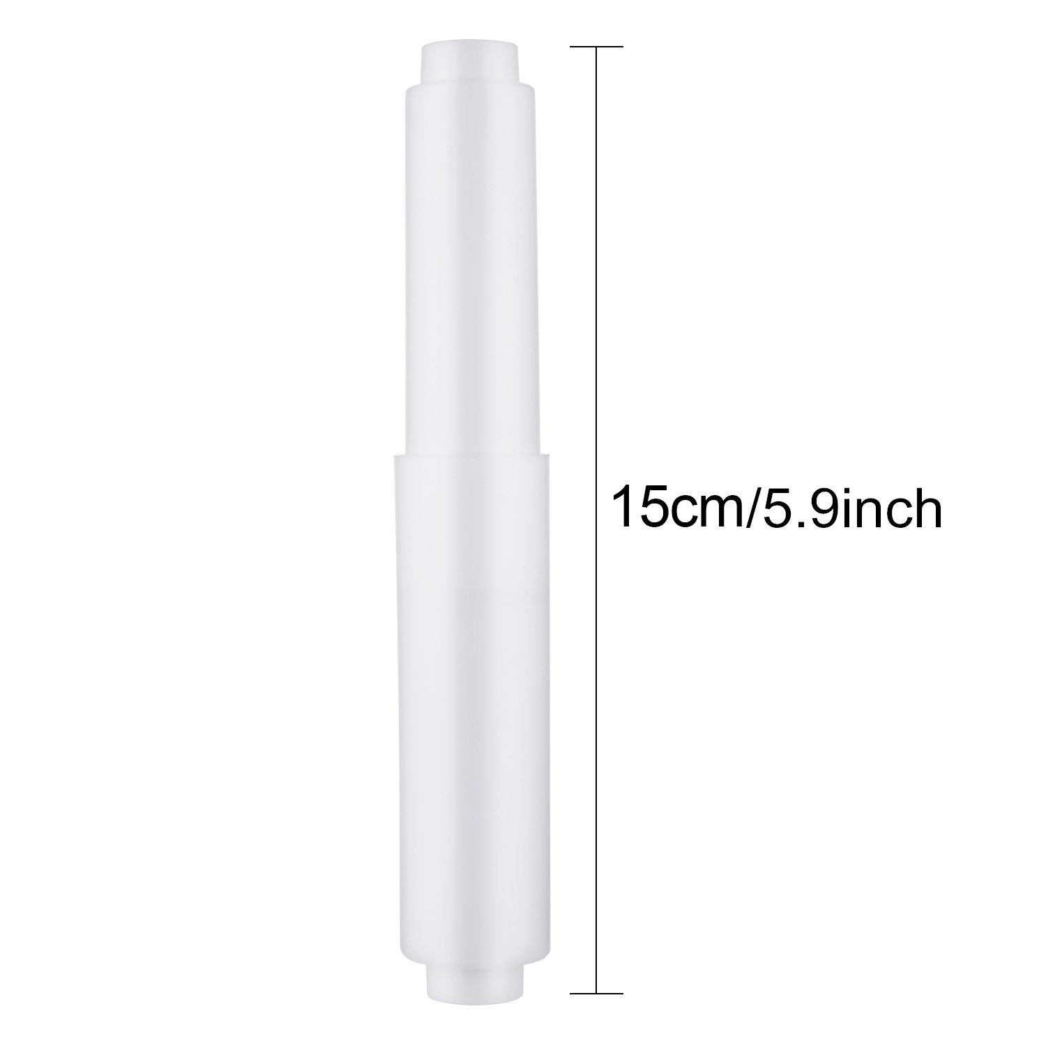 Tissue Rack Paper Roller Rebound Telescopic Rod Tissue Box Accessories Sanitary Tissue Shaft Spring Tube Toilet Paper Rod Elastic