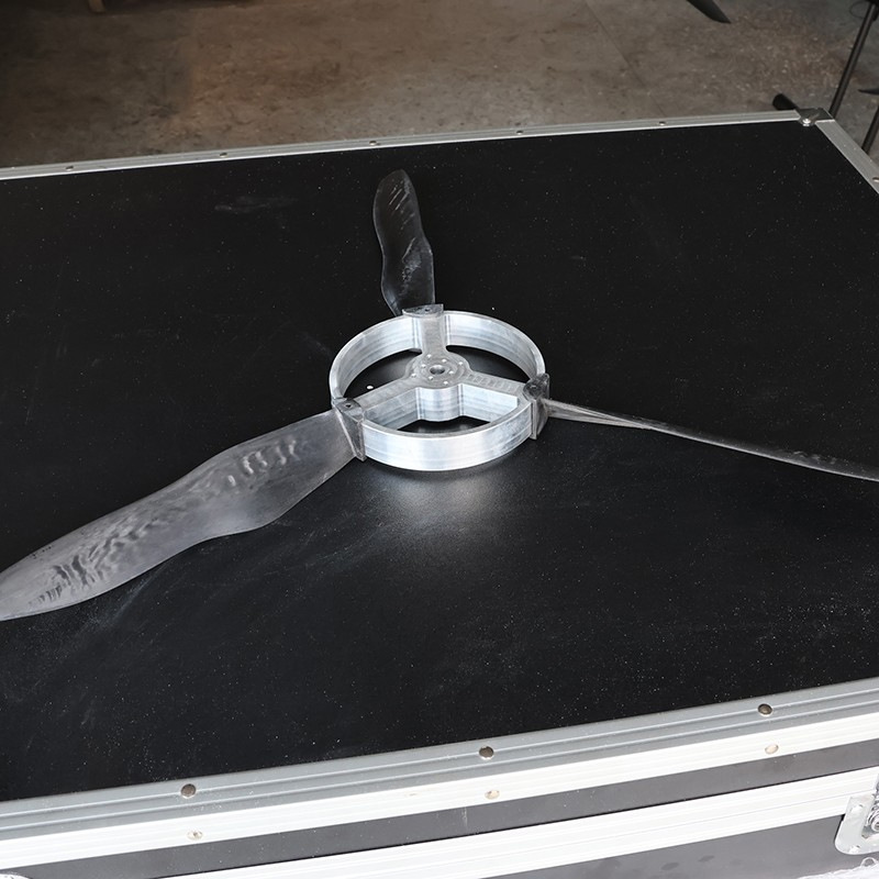 Dongguan Carbon Fiber Blade Customization Drone 3-Blade Propeller Ducted Propeller Lightweight Support Mold Opening