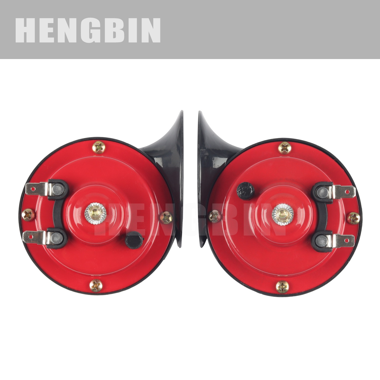 Car Snail Horn Manufacturer Wholesale Motorcycle Modification 12V High and Low Two-Tone Whistle Electric Horn Pair 12V