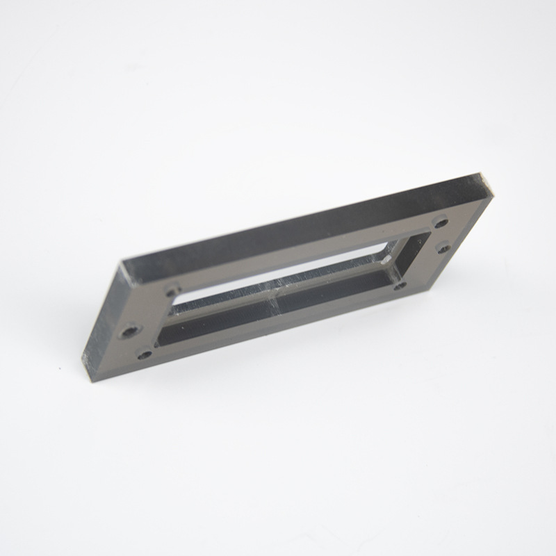 Pc Mobile Phone Card Holder Brown Solid Endurance Plate Engraving, Washing, Cutting, Bonding, Punching, Milling and Slotting Processing Pc Special-Shaped Material Production