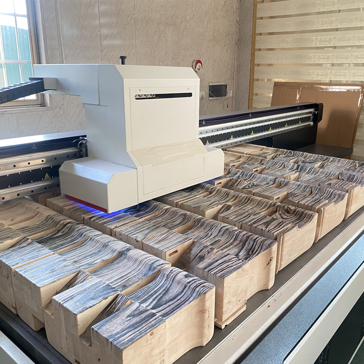 Jieyang Furniture 3d Digital High Drop uv Printer Zhongshan Wood Grain Plate Pattern Printing Machine Source Manufacturer