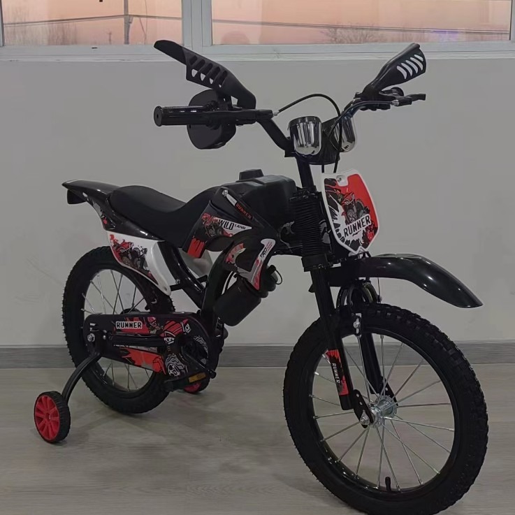 Новая модель мотоцикла детский велосипед 12-16 дюймов для мальчиков и девочек легкий в обучении безопасный и стабильный