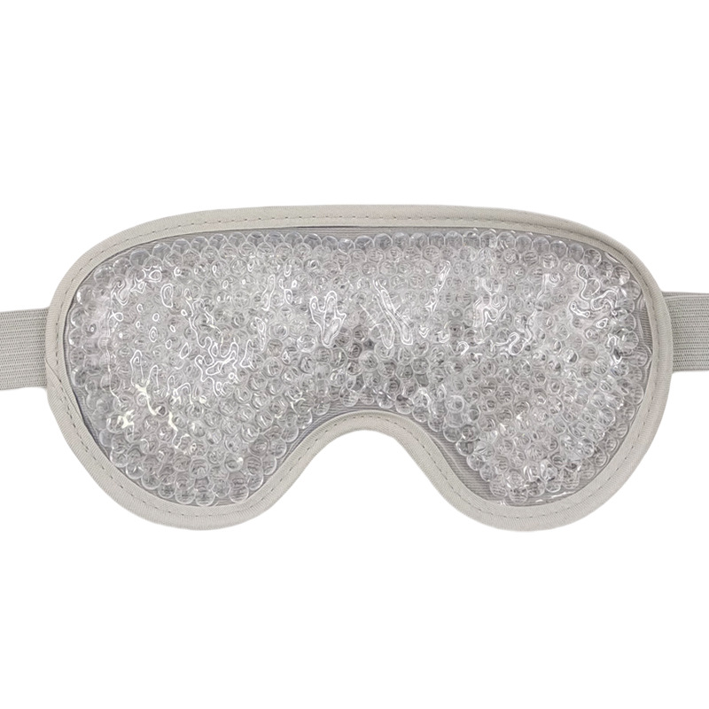 E-Commerce Direct Supply Plush Gel Bead Hot and Cold Compress Ice Eye Mask 5 Colors in Stock Cooling Gel Bead Ice Pack